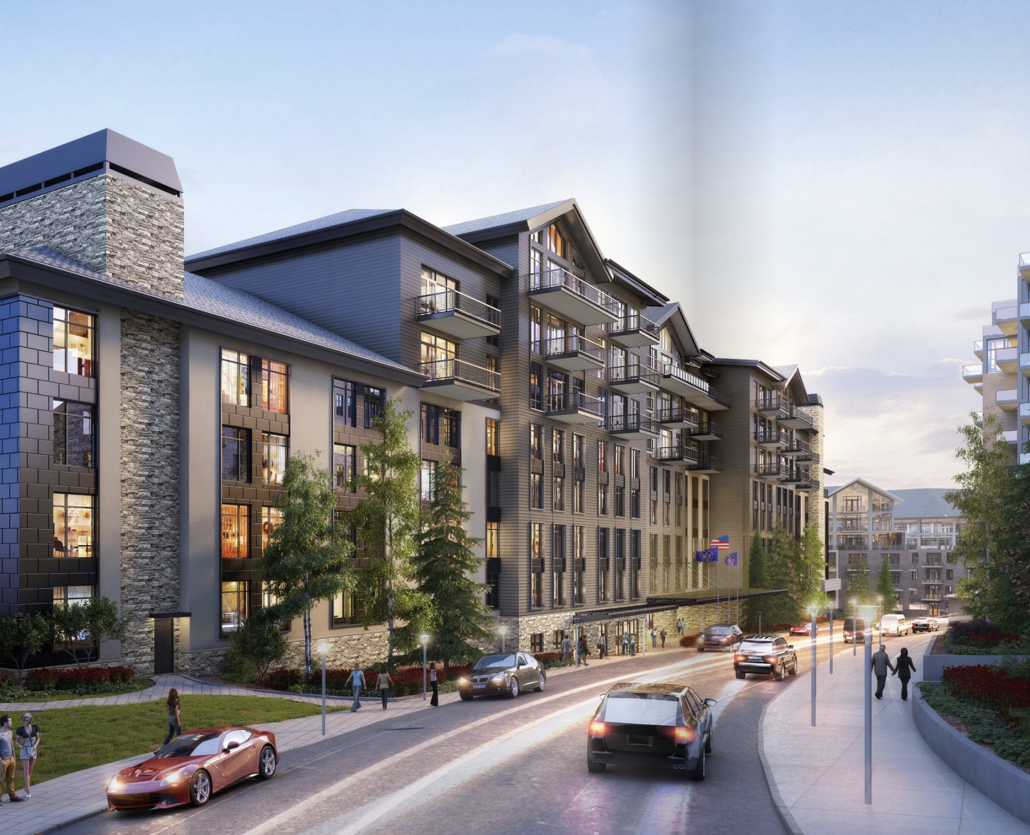 The Residences at Grand Hyatt Mayflower real estate for sale at Mayflower Resort in Park City Utah